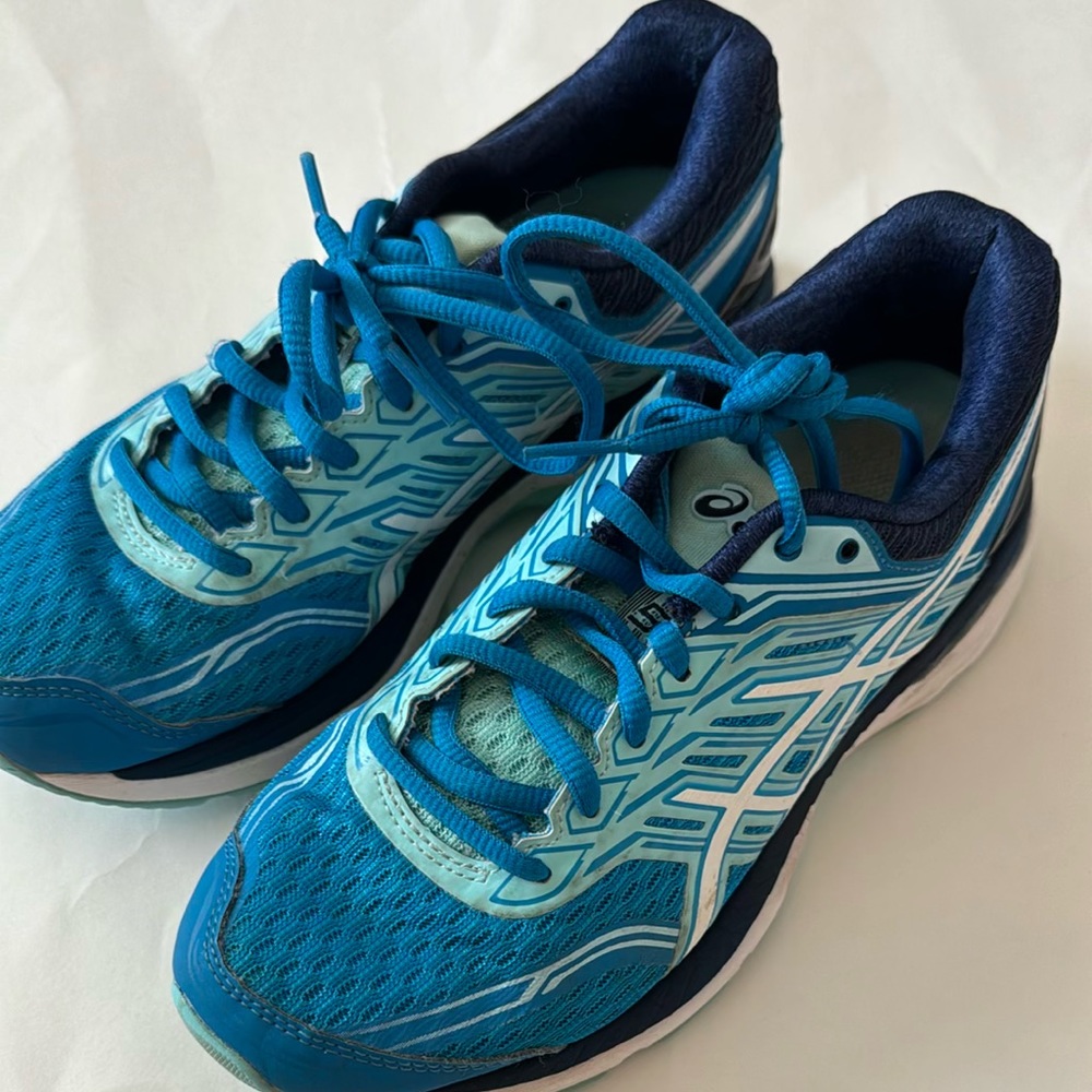Blue ASICS women sneakers size 7